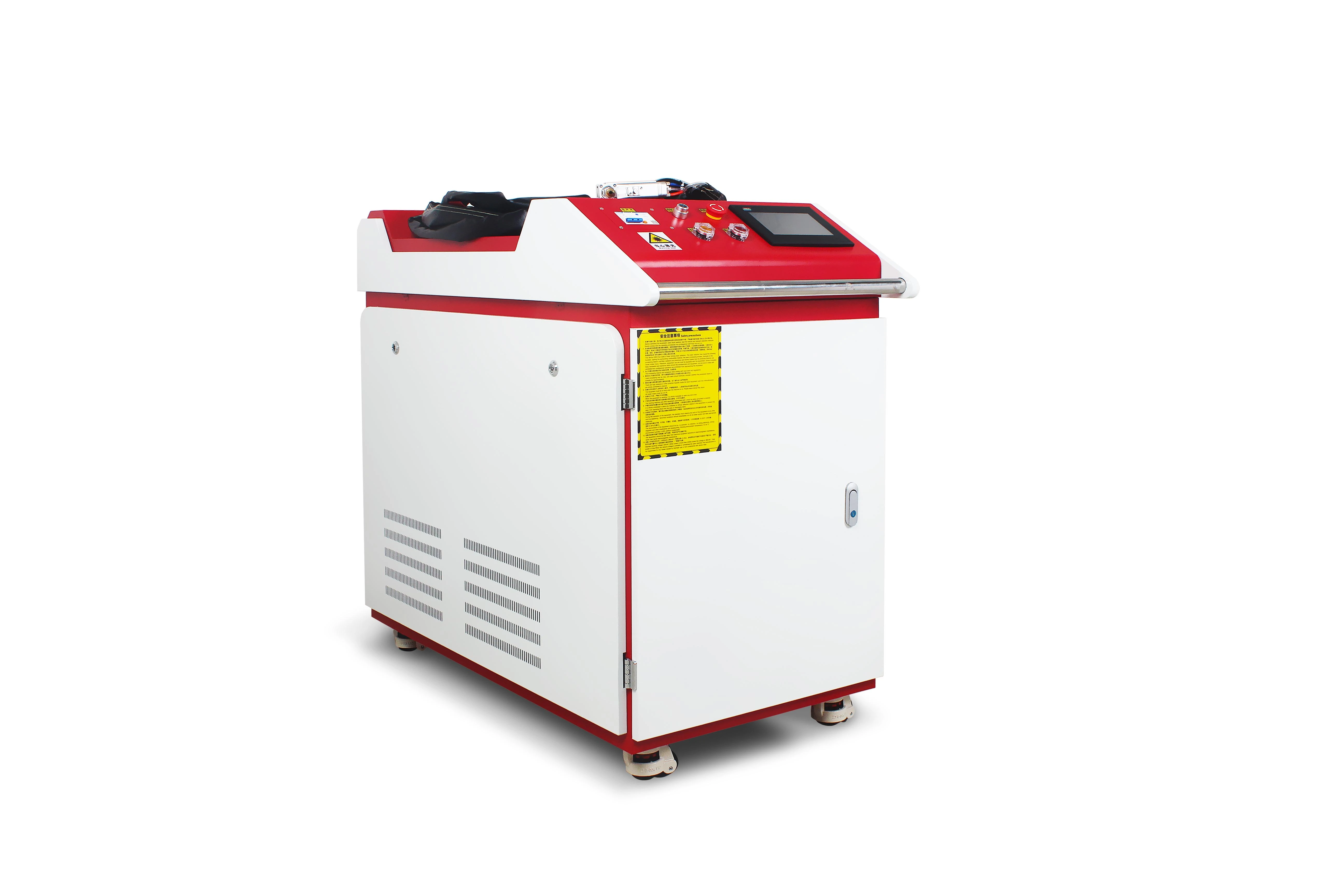 Laser kimpalan pegang tangan gentian laser masih panas