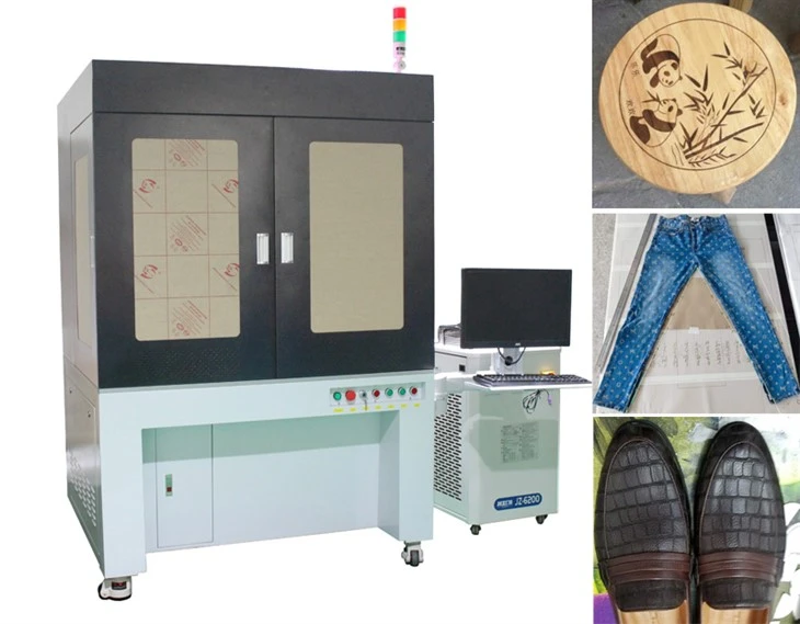 Rangka Kepungan Kerangka Kepungan CO₂ Mesin Laser Galvo