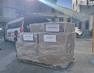 Penghantaran Pada Mesin Laser Mudah Alih
