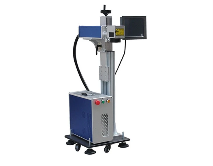 Mesin Penanda Laser Terbang Fiber